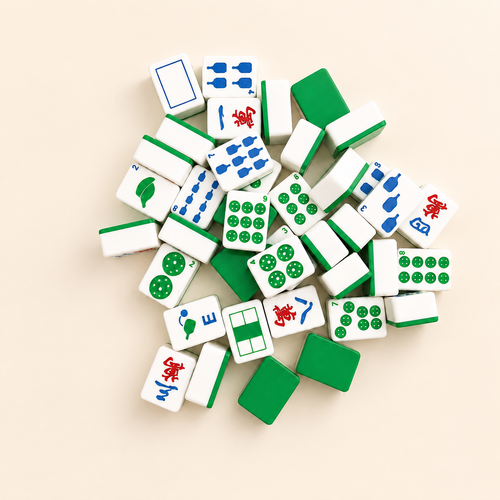 Travel Mahjong Tiles - Pickleball
