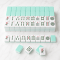 American Mahjong Tile Set — 166 Teal Tiles