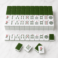 American Mahjong Tile Set — 166 Green Tiles