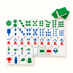 Travel Mahjong Tiles - Pickleball